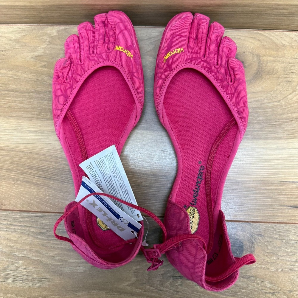 Vibram Fivefingers Vi-S Fitness Yoga Barefoot Womens 8 8.5 EU 39 Pink Fuchsia - Picture 8 of 11